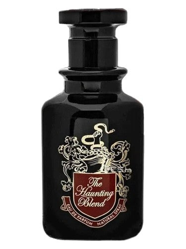 Fragrance World The Haunting Blend eau de parfum bottle, a smoky fragrance