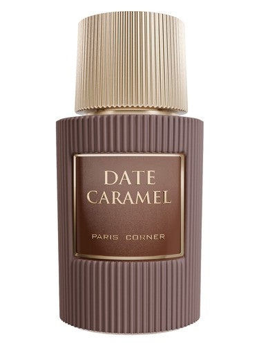Paris Corner Date Caramel perfume bottle, a gourmand fragrance