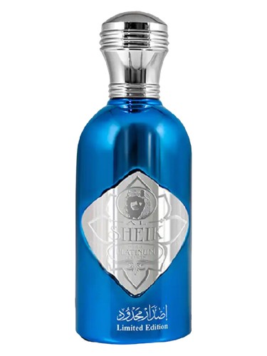 Fragrance World Platinum Edition perfume bottle, a citrus fragrance