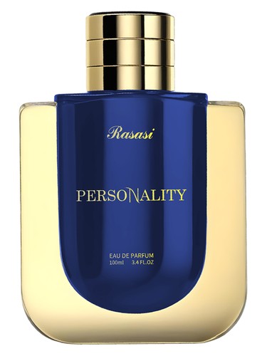 Rasasi Personality Blue Pour Homme perfume bottle, a spicy fragrance