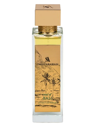 Swiss Arabian Soul of Bali eau de parfum bottle, a fresh fragrance
