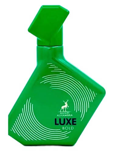 Maison Alhambra Luxe Bold eau de parfum bottle, a citrus fragrance