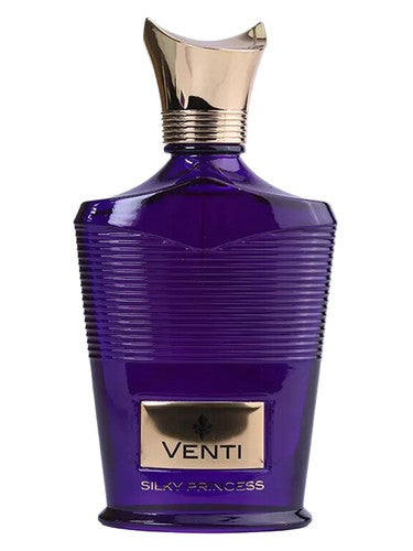 Fragrance World Venti Silky Princess eau de parfum bottle, a floral fragrance