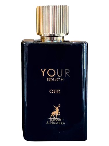 Maison Alhambra Your Touch Oud eau de parfum bottle, a leather fragrance