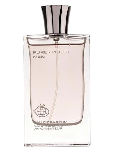 Fragrance World Pure Violet Man perfume bottle, a earthy fragrance