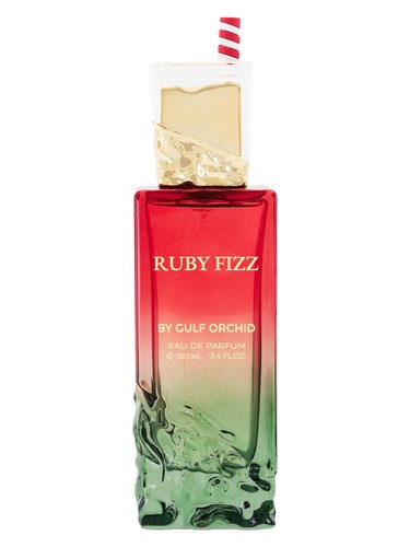 Gulf Orchid RUBY FIZZ perfume bottle, a fruity fragrance