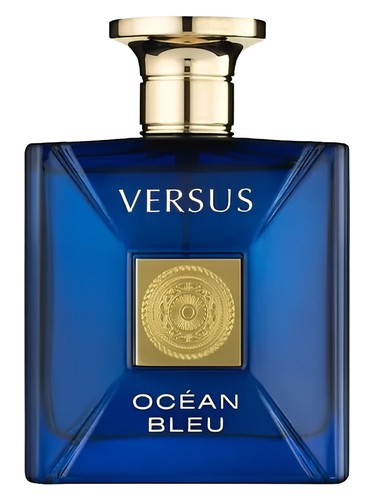 Fragrance World Versus Ocean Bleu perfume bottle, a aquatic fragrance