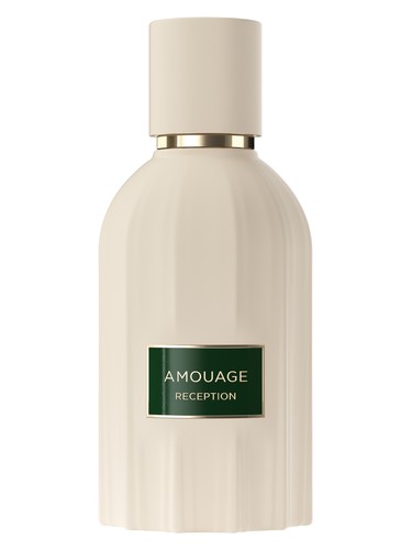 Amouage Reception perfume bottle, a woody fragrance