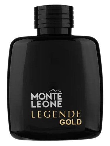 Fragrance World Monte Leone Legende Gold eau de parfum bottle, a fruity fragrance