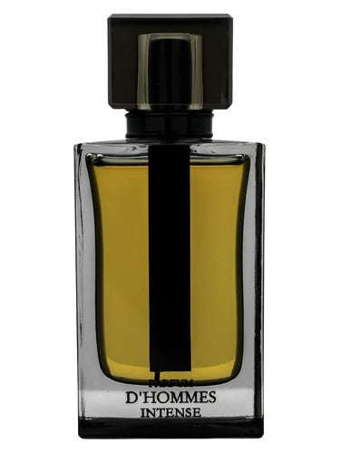 Fragrance World Parfum D'Hommes Intense parfum bottle, a woody fragrance