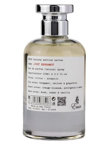 Paris Corner Factory Edition: Just Bergamot perfume bottle, a citrus fragrance