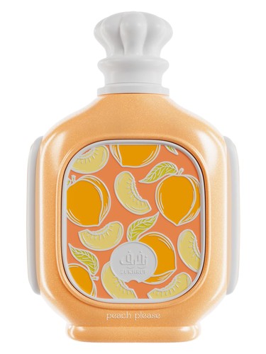 Zimaya Zukhruf Peach Please eau de parfum bottle, a gourmand fragrance
