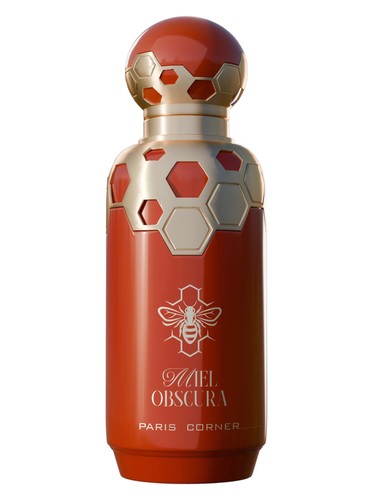 Paris Corner Miel Obscura eau de parfum bottle, a honey fragrance