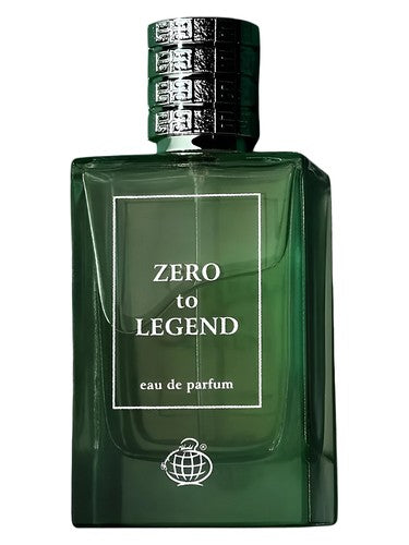 Fragrance World Zero To Legend perfume bottle, a citrus fragrance