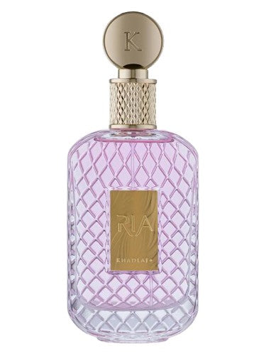 Khadlaj Ria eau de parfum bottle, a fruity fragrance