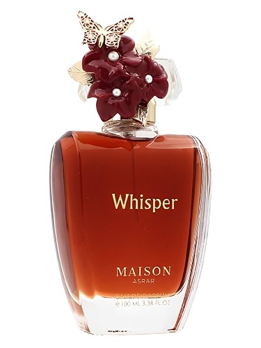 Gulf Orchid Whisper perfume bottle, a warm & amber fragrance