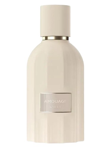 Amouage Line 618 perfume bottle, a lactonic fragrance