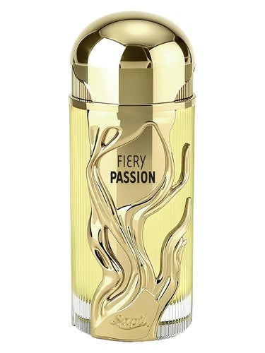 Sapil Fiery Passion eau de parfum bottle, a woody fragrance