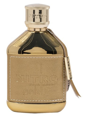 Dumont Nitro Gold extrait de parfum bottle, a citrus fragrance