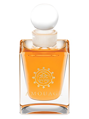 Amouage Asrar perfume bottle, a warm & amber fragrance