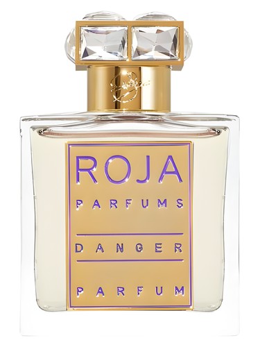 Roja Danger eau de parfum bottle, a lactonic fragrance