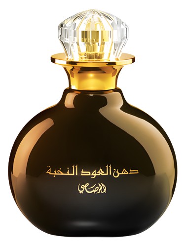 Rasasi Dhan Al Oudh Al Nokhba eau de parfum bottle, a woody fragrance