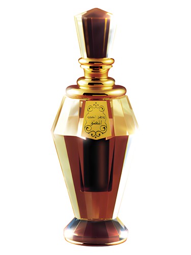 Rasasi Dhan Oudh al Mubakhar perfume bottle, a warm & amber fragrance
