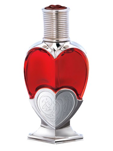 Rasasi Attar Al Mohabba Female eau de parfum bottle, a warm & amber fragrance