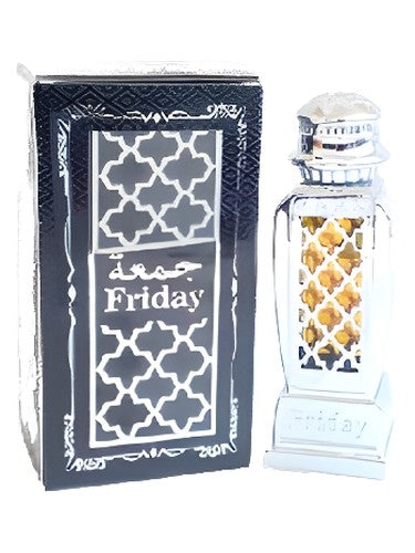 Al Haramain Friday perfume bottle, a citrus fragrance