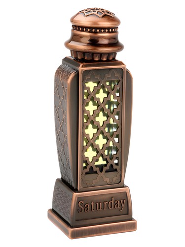 Al Haramain Saturday perfume bottle, a fruity fragrance