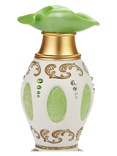 Rasasi Folklory Al Ward Green eau de parfum bottle, a floral fragrance