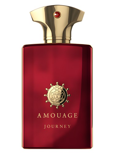 Amouage Journey Man perfume bottle, a smoky fragrance