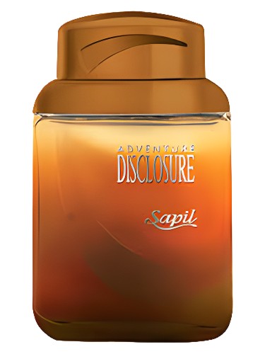 Sapil Disclosure Adventure perfume bottle, a clean & musky fragrance