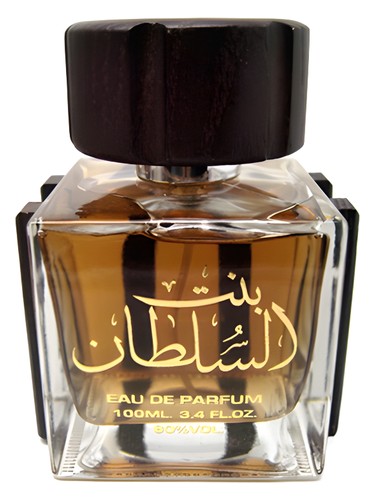 Lattafa Bint Al Sultan perfume bottle, a floral fragrance