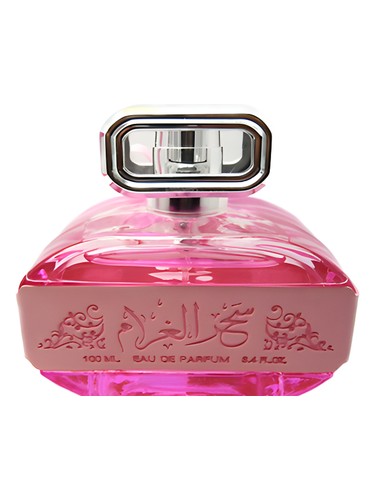 Lattafa Seher Al Gharam perfume bottle, a warm & amber fragrance