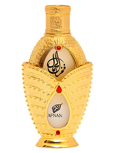Afnan Fakhr Al Jammal perfume bottle, a gourmand fragrance