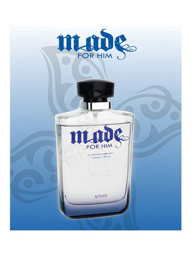 Afnan Made for Him perfume bottle, a citrus fragrance