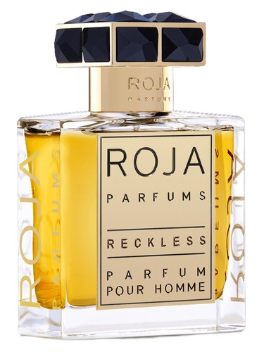 Roja Reckless Pour Homme eau de parfum bottle, a woody fragrance