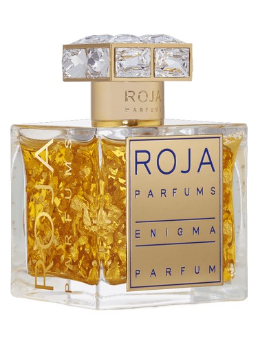 Roja Enigma Parfum d'Or parfum bottle, a floral fragrance