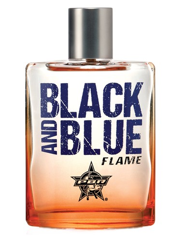 Tru Western Black And Blue Flame