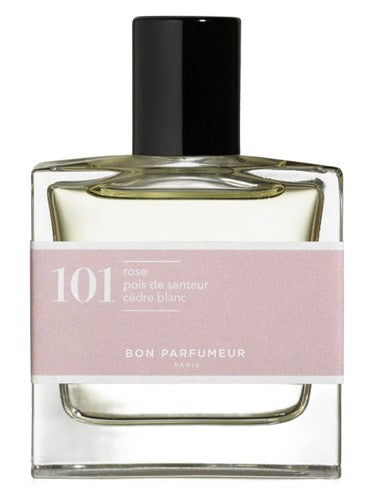 Bon Parfumeur 101 rose, sweet pea, white cedar