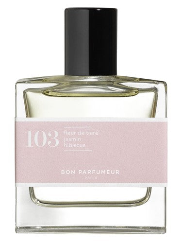 Bon Parfumeur 103 tiare flower, jasmine, hibiscus