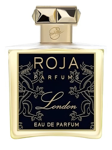 Roja London perfume bottle, a woody fragrance
