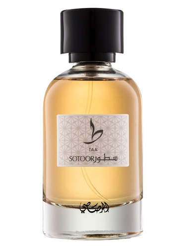 Rasasi Sotoor Taa' eau de parfum bottle, a fresh fragrance