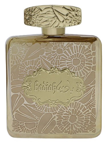 Junaid Badiah Gold eau de parfum bottle, a woody fragrance