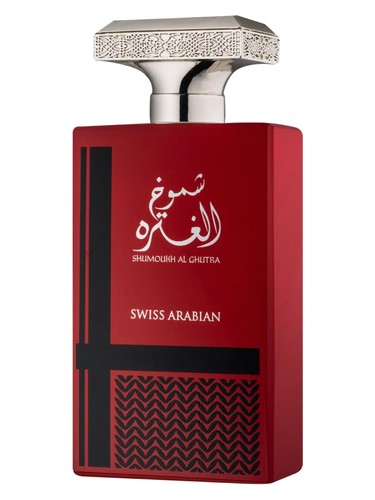 Swiss Arabian Shumoukh Al Ghutra eau de parfum bottle, a woody fragrance