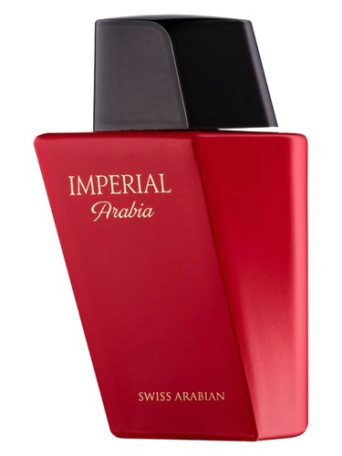 Swiss Arabian Imperial Arabia eau de parfum bottle, a smoky fragrance