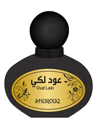 Swiss Arabian Oud Laki perfume bottle, a woody fragrance