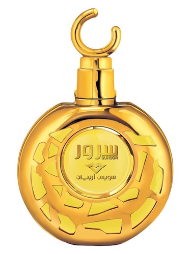 Swiss Arabian Suroor eau de parfum bottle, a fruity fragrance