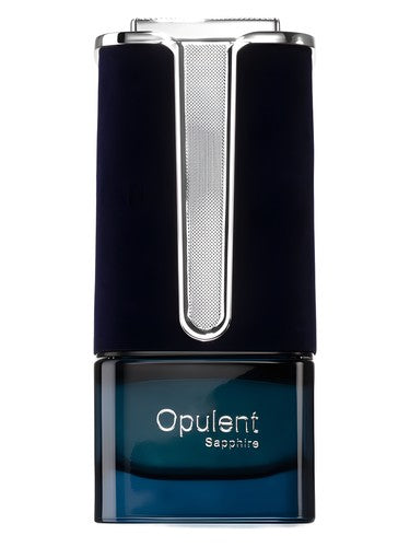 Al Haramain Opulent Sapphire eau de parfum bottle, a green fragrance